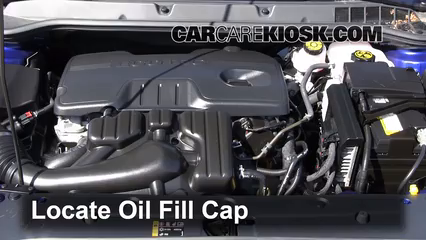 2013 Buick Verano 2.4L 4 Cyl. FlexFuel Oil Add Oil